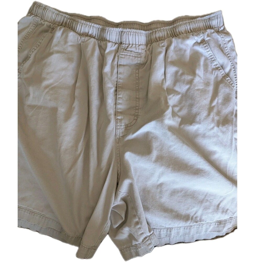 REYN SPOONER  TWILL CRUISER SHORTS KHAKI Mens Size XL Soft